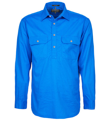 Men's Pilbara Heavy Weight Closed Front L/S Shirt
