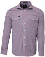 Pilbara Men's L/S Shirt, Double Pockets