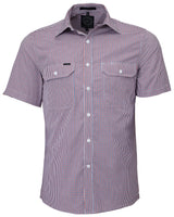 Pilbara Men's S/S Shirt, Double Pockets