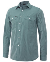 Pilbara Men's L/S Shirt, Double Pockets
