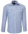 Pilbara Men's L/S Shirt, Double Pockets