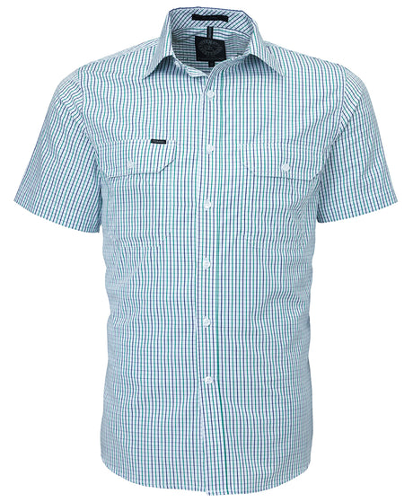 Pilbara Men's S/S Shirt, Double Pockets