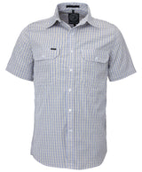 Pilbara Men's S/S Shirt, Double Pockets
