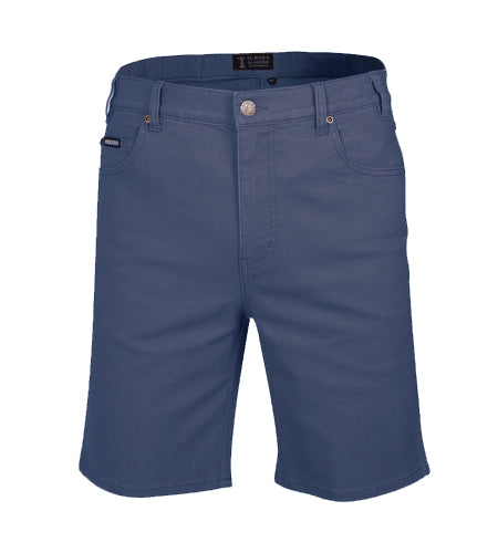 Pilbara Men's Cotton Stretch Jean Shorts