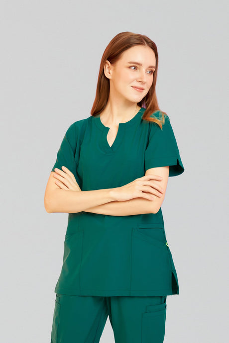 Short Sleeve Ellen Scrub Top