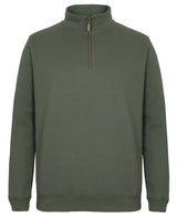 C of C Brass 1/2 Zip Sweat