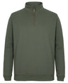 C of C Brass 1/2 Zip Sweat