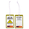 Safety Tag -125Mm X 75Mm Caution (100 Tags)