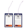 Safety Tag -125Mm X 75Mm Information Blank (100 Tags)
