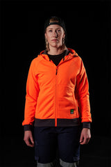 Womens 3-Layer Bonded Membrane Fleece Hoodie