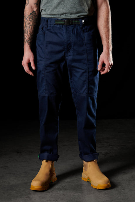 Elastic Waist Work Pants