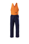 Hard Yakka Foundations Hi-Visibility Two Tone Cotton Drill Action Back Overall