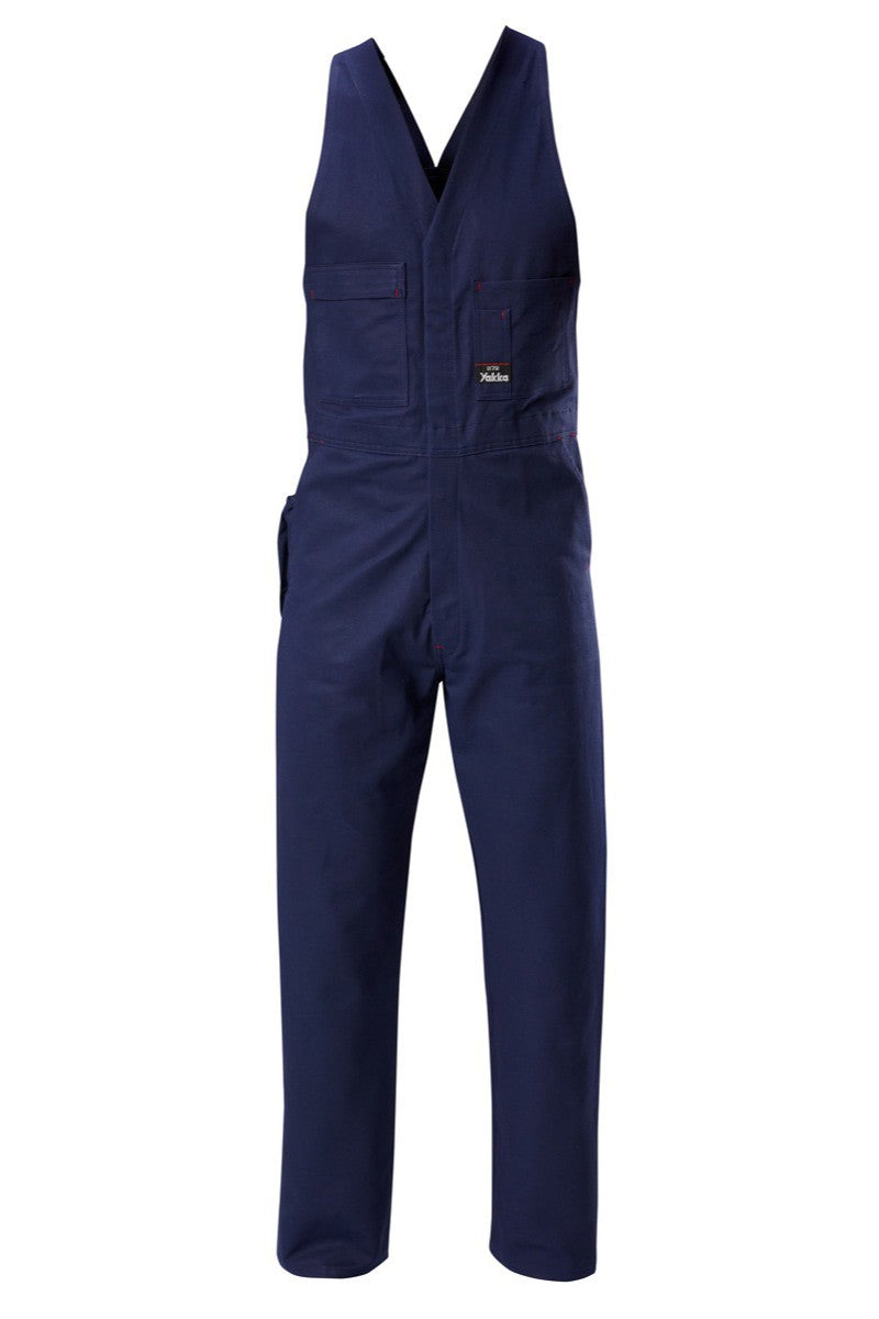 Hard Yakka Foundations Tradesman Cotton Drill Action Back Overall