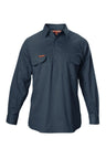 Hard Yakka Foundations Cotton Drill Closed Front Shirt Long Sleeve Shirt