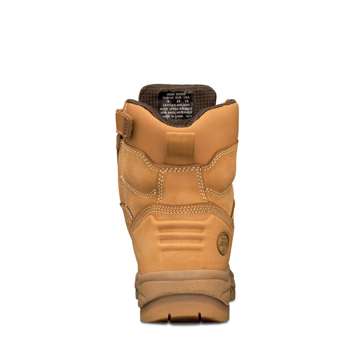 Lace Up Zip Side 6" Steel Cap Boot