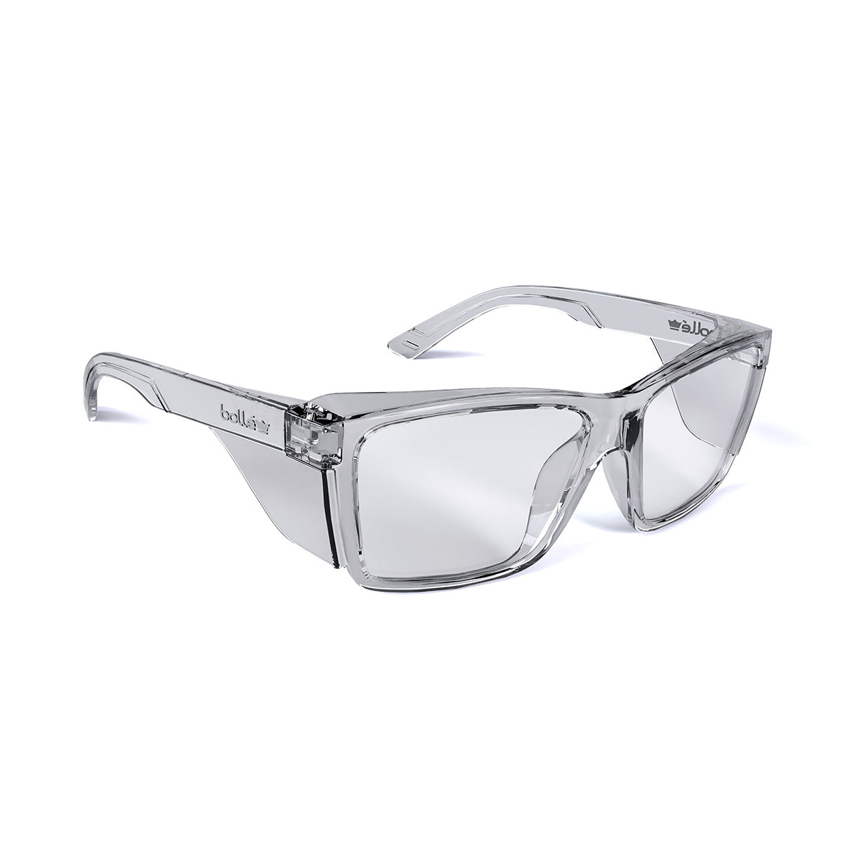 STKS 420 - Clear PC Lens - PLATINUM (ASAF) - Crystal PC Temples/Frame