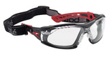 RUSH+ SEAL PLATINUM AS/AF Clear Lens - Assembled with Gasket & Strap