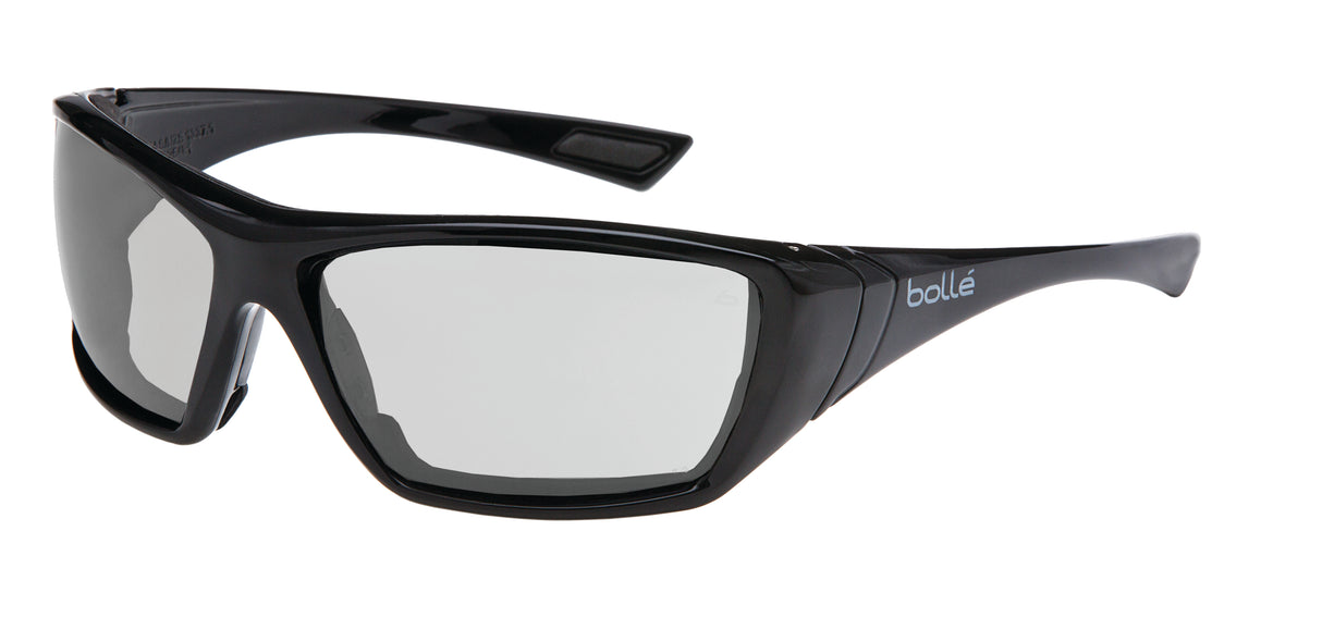 HUSTLER SEAL Gloss Black Frame PLATINUM AS/AF Clear Lens