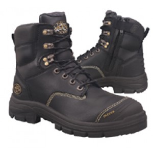 Oliver Safety Work Boot - 150mm (6") Zip/Lace Up 