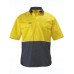 2 Tone Cool Lightweight Drill Shirt - Short Sleeve