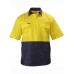 2 Tone Cool Lightweight Drill Shirt - Short Sleeve