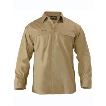 Cool Lightweight Drill Shirt - Long Sleeve