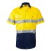 High Visibility Cool-Breeze Cotton Twill Short Sleeve with Tape